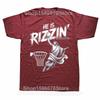 He Is Rizzin Funny Jesus Basketball Meme Graphic Tshirts Men Womens Fashion Casual Tshirt 100 Cotton Loose Oversized T Shirt