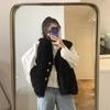 Autumn and Winter New Imitation Fur Vest Lamb Wool Thickened Short Coat Lamb Curly Wool Versatile Loose Vest