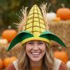 Breathable Lining Corn Shaped Funny Party Hat Soft Felt Quirky Cosplay Cap  Festival Celebration