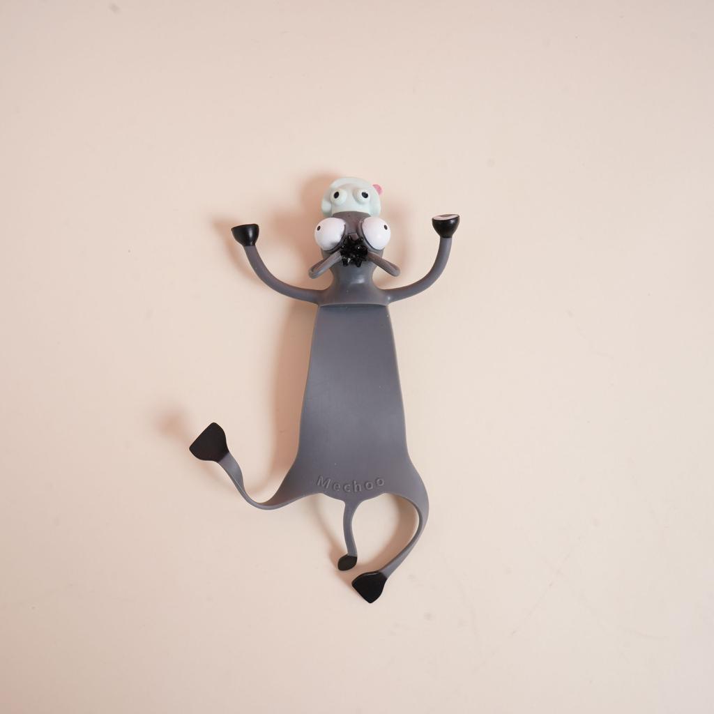 3D Cartoon Animal Bookmark Wacky Animal Bookmark Cute Squashed Bookmarks Reading Presents Party Gift Cartoon Panda Hippoa