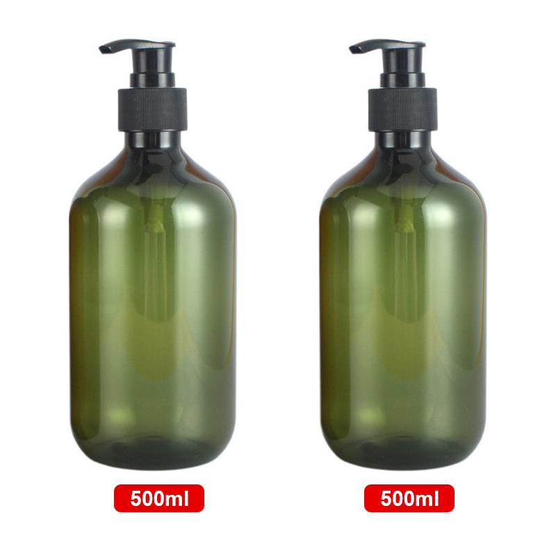 300/500ml Seifenspender Lotion Shampoo Duschgel Halter Körperseife Flasche Leere Badepumpe Flasche Badezimmer Flüssigkeitsspender