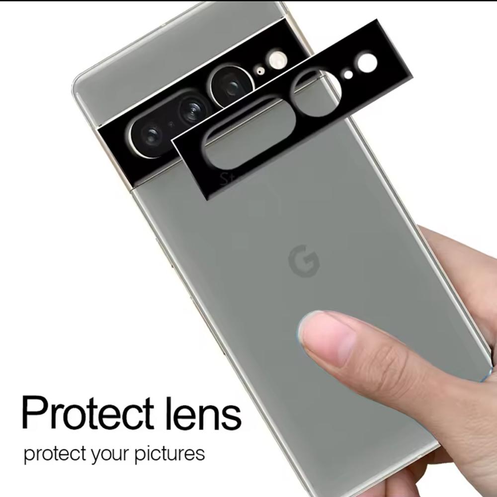 3PCS Camera Glass For Google Pixel 7 Pro Pixel7 Pro Case Friendly Camera Lens Protector Tempered Glass For Google Pixel 7 Pro 4