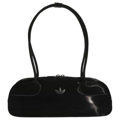 Originale Geantă Baghetă Velur Mat Poliuretan Geantă de Umăr Regular Femei Negru Adidas KE4015