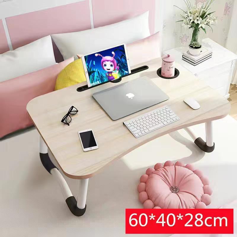 Compact Folding Laptop Table for Dormitory or Bay Window