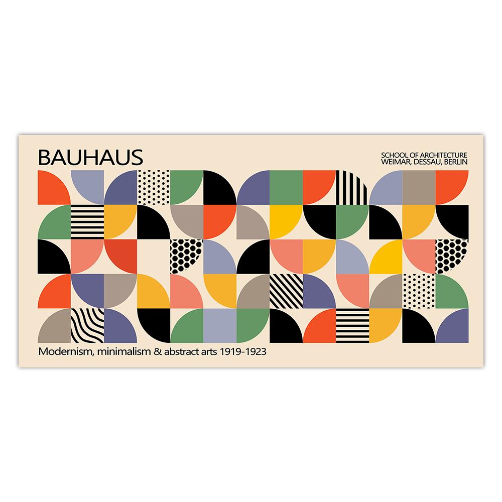 Matisse Bauhaus Geometrische Blätter Ausstellungsplakat Abstraktes Leinwandgemälde Drucke Minimalistische Wandkunst für Heimdekoration 1 Stück