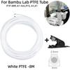 For Bambu Lab PTFE Tube for 1.75mm Filament with Cutter for Extruder, 2.5mm ID X 4mm OD Length Tube for Bambu Lab A1/P1P/P1S/X1C