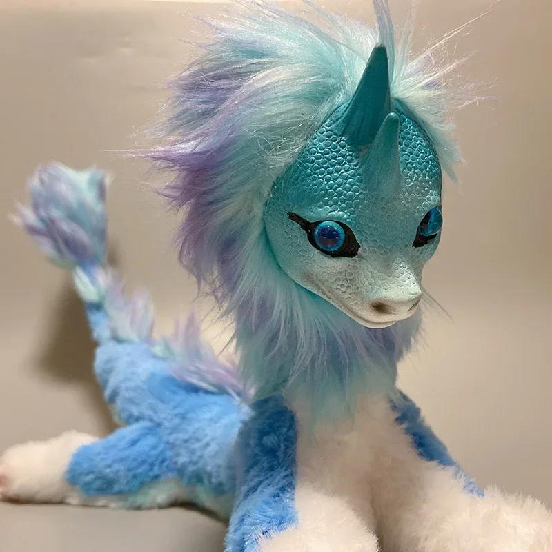 50cm Disney Sisu Dragon Plush Toy Disney Cartoon Dragon Hunt Legend Toys Soft Stuffed Animal Kawaii Dolls Birthday Present