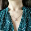 Silver Pendant with Garnet 0.85ct (2204367)