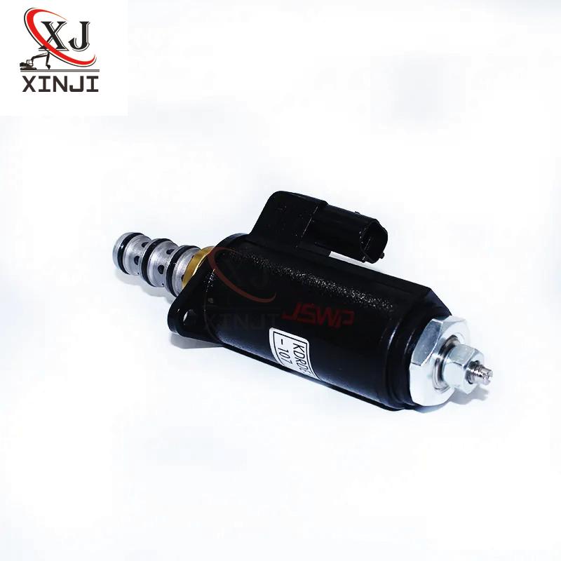 Solenoid Valve YB35V00005F1 KDRDE5K-31/30C50-107 For Kobelco SK200-6E SK230-6E
