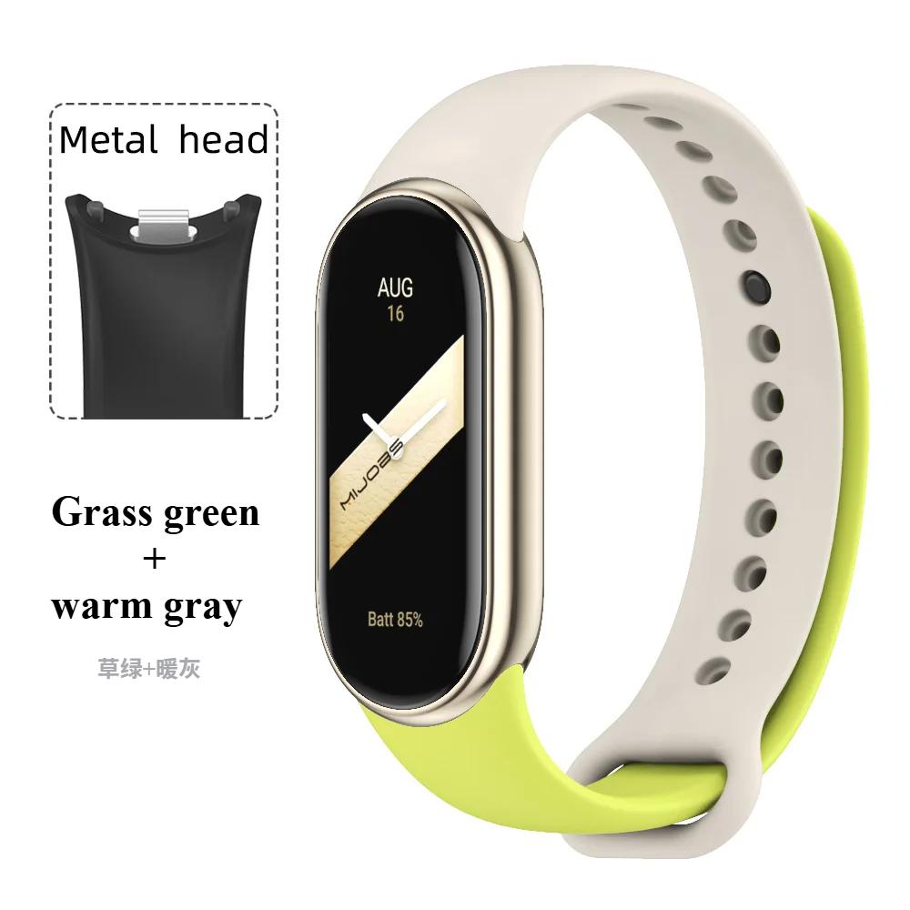 Sport Silicone Strap for Xiaomi Mi Band 9 NFC Replacement Bracelet Belt for Xiaomi Mi Band 8/9/10 Wriststrap Smart Watch Accessories