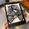 Small long silk scarf, women's spring and autumn style, foreign style, fashionable new style, matching shirt, headband, mother's neck, scarf.