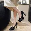 Japanse Stijl Lolita Vierkante Neus Dames Pumps Hakken Gothic Schoenen voor Dames Mary Jane Stijlvol Chic Punt Antislip Y2k Elegant Aan