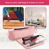 2-in-1 Hair Tools Travel Bag for Flat Irons, Straighteners, Curling Iron, and Haircare Accessories, with Interior Pockets
