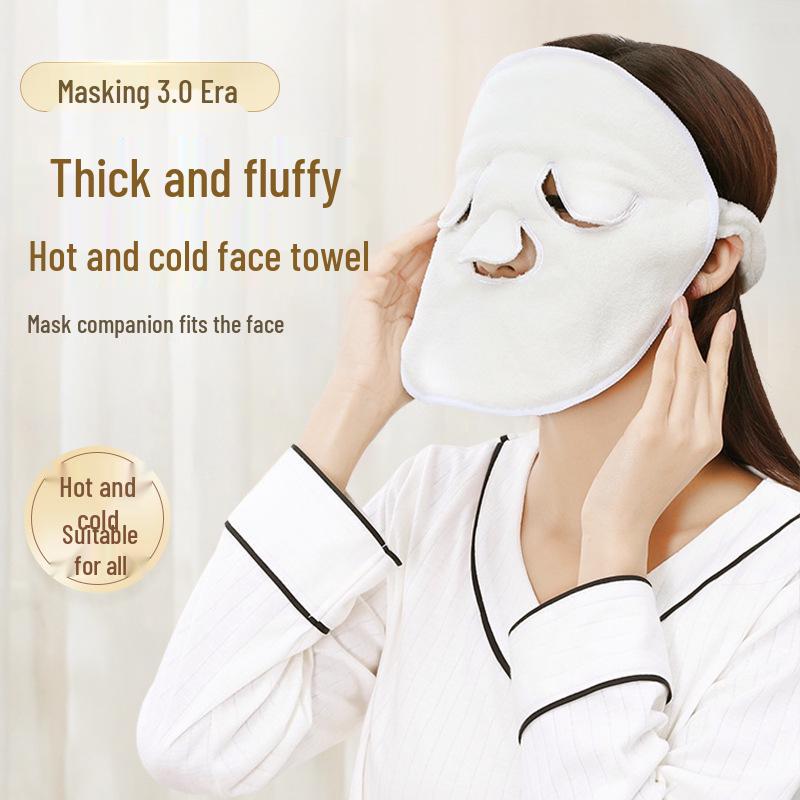 Heated Facial Compress Mask - Steam Towel for Face and Eyes