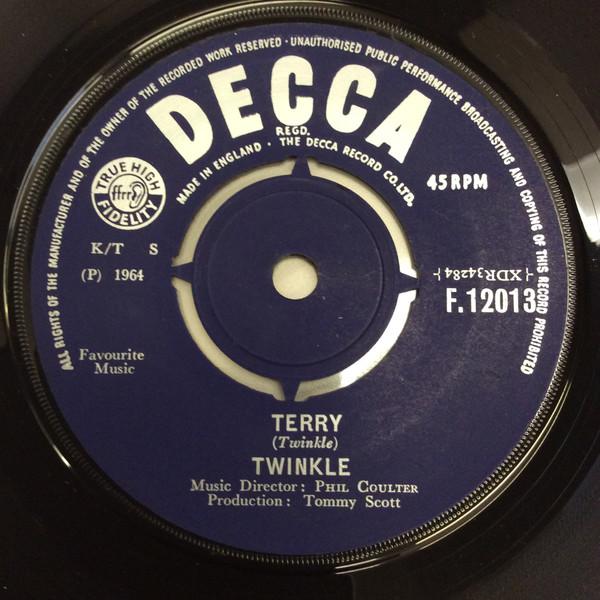 

7inch Record TWINKLE (3) - Terry F12013 Decca 1964 UK Pop Used