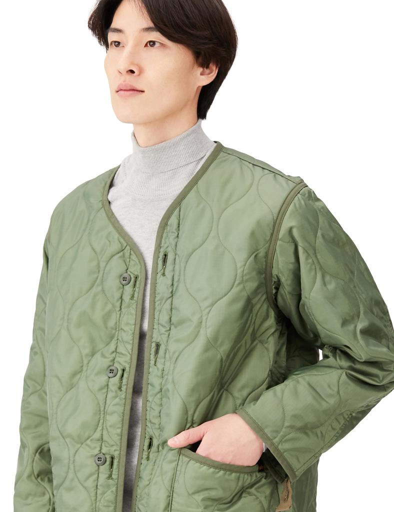 Alpha Industries Coat with Color TA1679 Men's M-65 Liner, Mix,