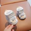 Velvet-Lined Baby Snow Boots: Cute Sheep Design, Cotton Warmth, Non-Slip for Outdoor Wear (0-12 Months)