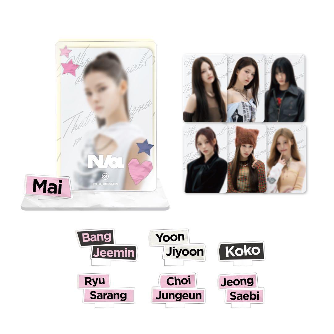 [USED] IZNA ACRYLIC PHOTO STAND Korea POPUP Exclusive Jung Eun