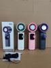 New Portable Folding Handheld Fan with Semiconductor Cooling & Digital Display