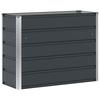 Planter Anthracite 100 X 40 X 75 Cm Steel