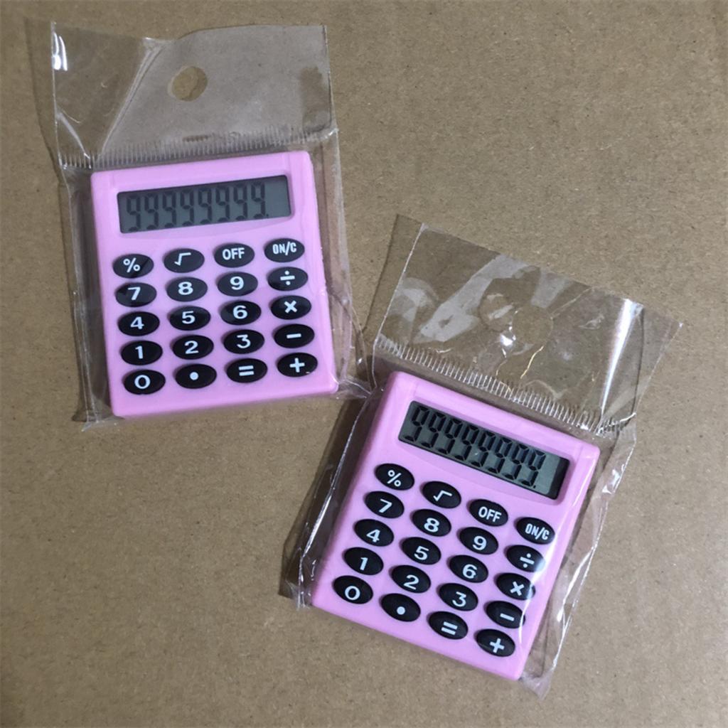 Calculator — Small, Portable, Handheld 8-Digit Pocket Calculator (Student Stationery)