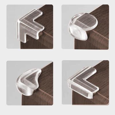 Transparent Silicone Edge Protectors for Coffee Table