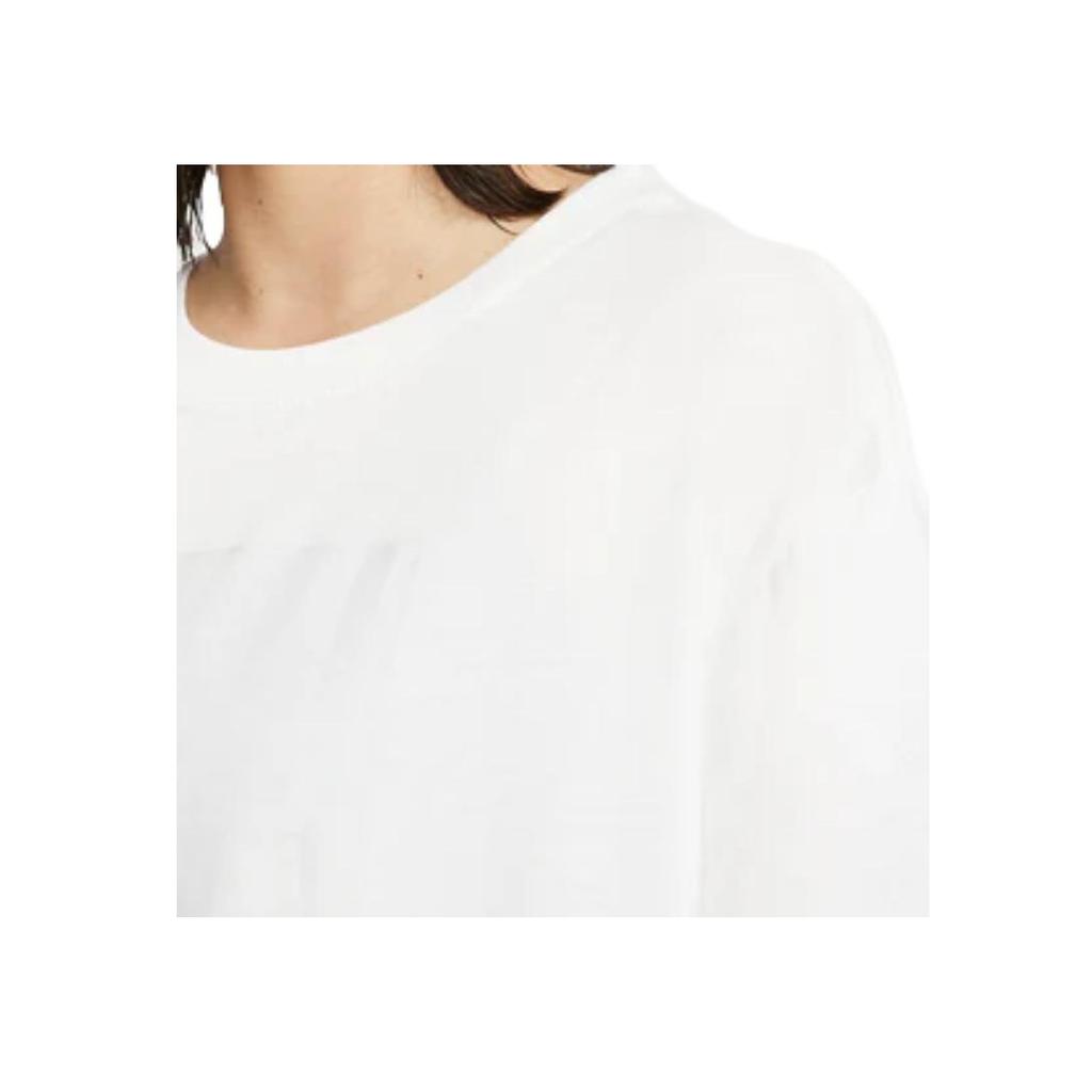 Nike Sportswear Letter Logo Short Sleeve T-Shirt Women Tops White CK4381-100