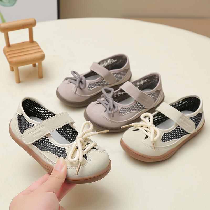 Kinder Tennisschuhe Mesh Atmungsaktiv Kinder Sportschuhe Klettverschluss Weiche Sohle 2025 Neue Mode Jungen Mädchen Ballerinas Freizeitschuhe Trend