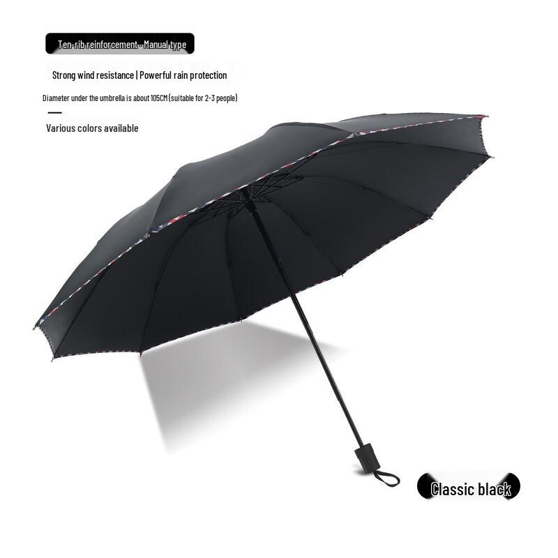 OIMG Oversize 10-Rib UV Protection Double Umbrella