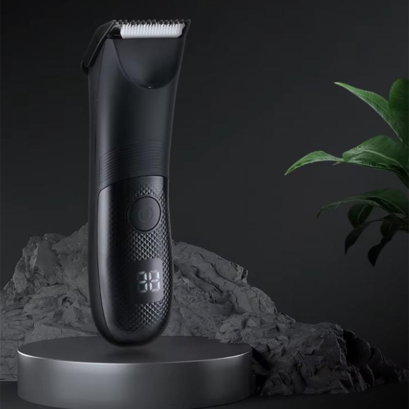 Waterproof razor, ceramic cutting machine, full-body hair trimmer, painless facial electric groin clipper tool