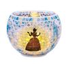 Yanoman 80-Piece Jigsaw Puzzle, Lampshade Puzzle, Disney Glass Mosaic Cinderella (10x14.7cm), 2201-61, Includes Piece Request Postcard and Dedicated