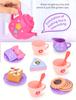 Children's Tea Party Set 27 Pcs Kitchen Role Play Pretend Teapot Teacup Dessert Cake Toy Girl Christmas Gift