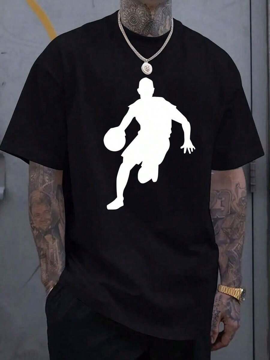

Unisex Clothes Single-Sided Printed Round Neck Short Sleeve T-Shirt XXXL