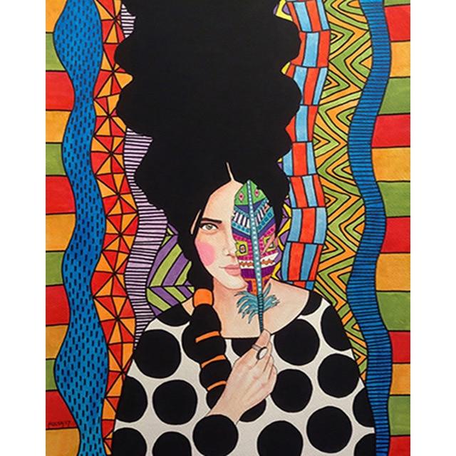 Tam Kare Yuvarlak Matkap 5D DIY Elmas Boyama Karikatür Kadın Nakış Rhinestones Mozaik Kız Çapraz Dikiş Ev Dekorasyon