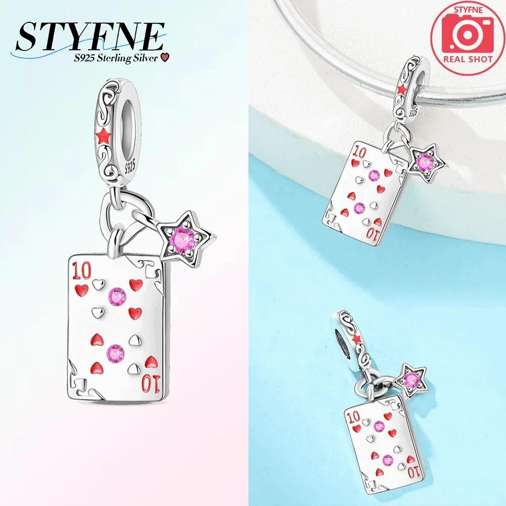 Charm Beads Plata Originales Spades A Jokers Beads For Charms Copper Wrist Bracelet Beads Jewellery Crafting Women'S Gift Idea