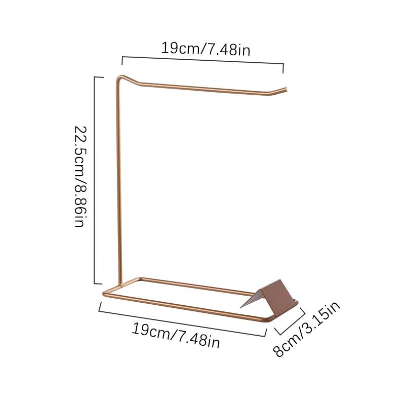 Iron Jewelry Display Stand Desktop Sundries Storage Holder Jewellery Rack For Necklace Bracelets Earrings Rings Headbands