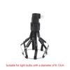 Aerial Bulb Changer Telescopic Handle Simple Twisting Installation Tool for Office and Home Use