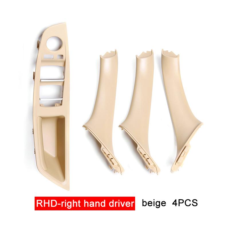 F10 F11 Interior Front Door Armrest Panel Trim Pull Handle Set Replacement For BMW 5 Series F10 F11 520i 523i 525i 528i 535i