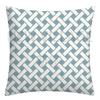Federa cuscino geometrica lino blu lago bianco fodera cuscino divano decorazione casa può essere personalizzata per te 40x40 45x45 50x50 60x60