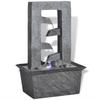 Indoor Fountain - vidaXL - Polyresin - LED Lighting - UV Resistant - Decorative