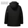 XueZhongFei Men's Winter Detachable Hood Goose Down Jacket