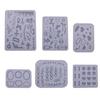 Creative Quicksand Crafting Silicone Molds Jewelry Part Making Molds Epoxy Resin Art Moulds Silicone Art Supplies