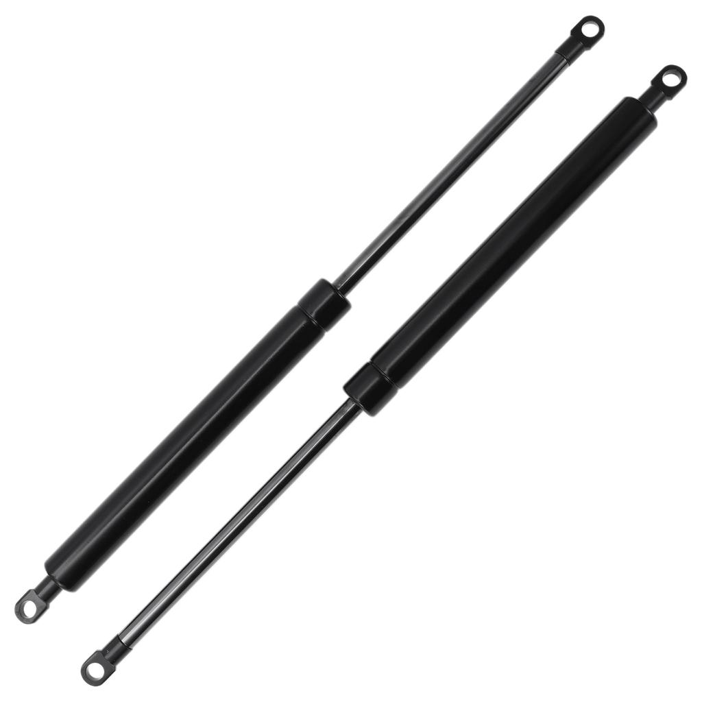 Motoforti 400mm/15.75" Gas Struts with 600N Gas Springs, Black Carbon Steel, 2 Pieces, for RV Toolbox Lids, Storage Boxes, and Cabinet Doors