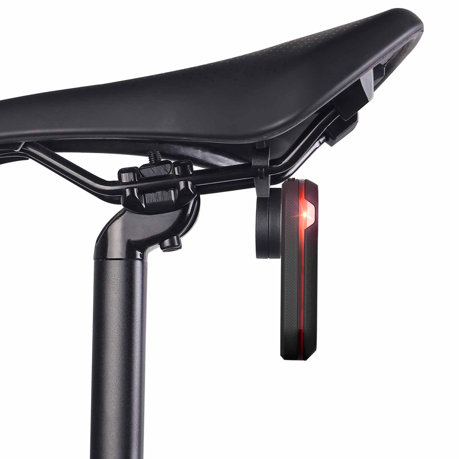 

Seat Cushion Taillight Bracket – Rear Mount for Bike Safety Lights, Road & Mountain Bikes One Size чёрный