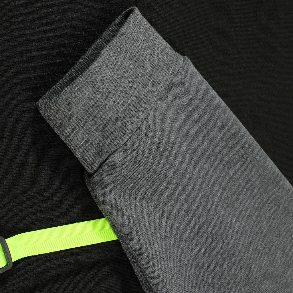 2025 Podzim/Zima Nová Pánská Ležérní Mikina s Výšivkou Zvířat, Více Zipy, Kapsa na Rukávu, Velká Mikina, Outdoorová Sportovní Mikina