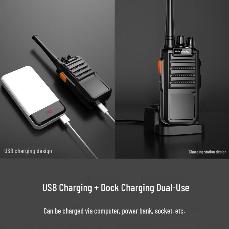 Baofeng BF-888S PLUS Long Endurance Walkie-Talkie (Dual Pack) (CN version)