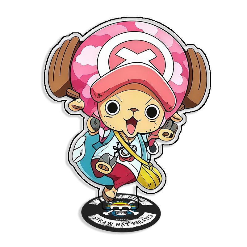 Standing Sign for OPCG OP Buggy Sabo Boa Hancock Smoker Self Made Cartoon Anime Game Desktop Decoration Toy Fans Gift 15cm