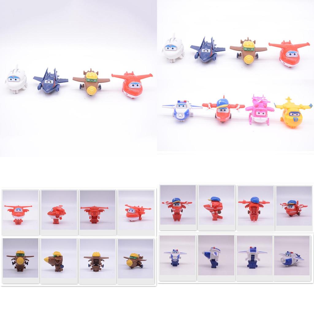Super Wings Toys Mini Planes Colorful Transformation Airplane Robot Gifts For Kids**