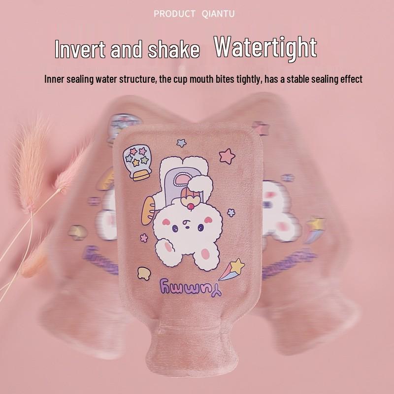 Mini Plush Cartoon Hot Water Bottle & Hand Warmer
