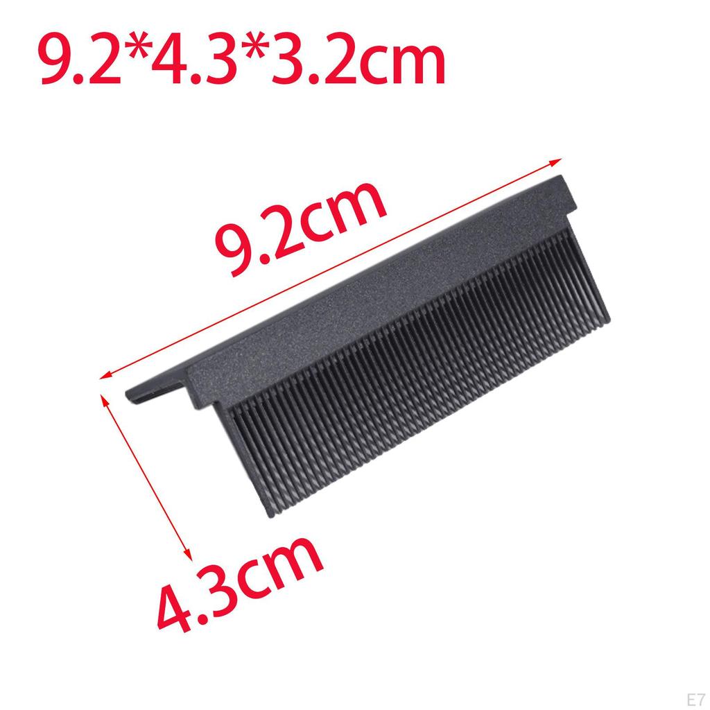 Comb Accessory for Salon Home DIY Reusable Fine Hair Professional Nylon